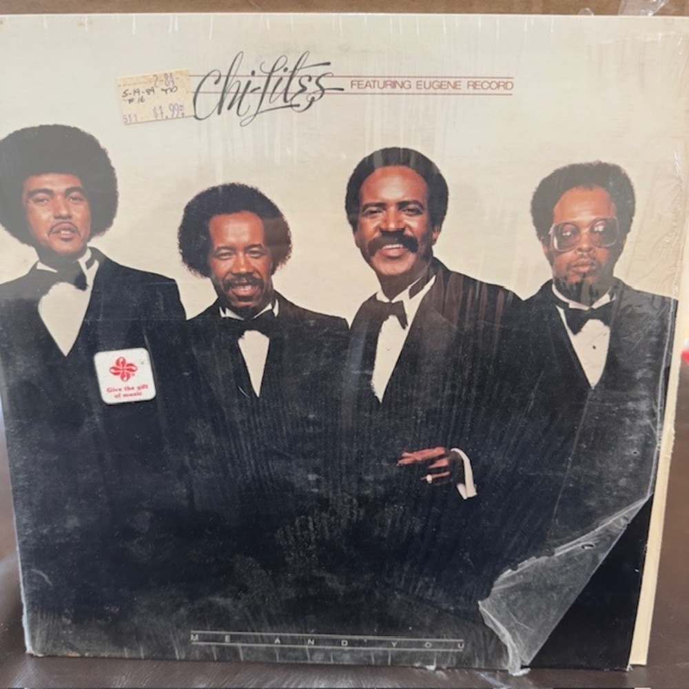 The Chi-Lites Me and You Vinyl LP 1981 20th Century Fox T-635 Eugene Record Soul